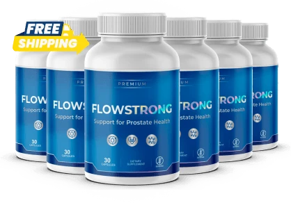 FlowStrong 6-Bottle Best Value – Prostate Health Supplement